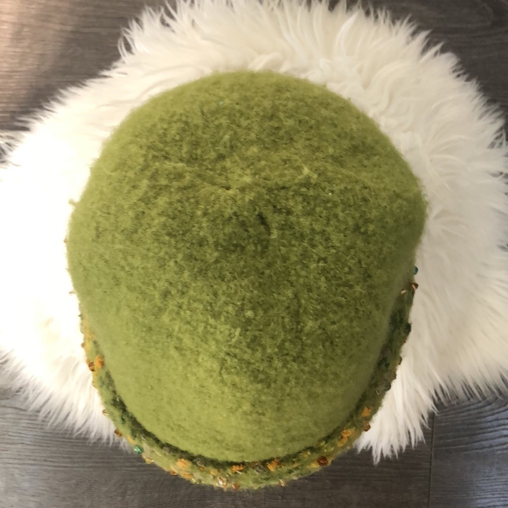 Vintage Green hat - Picture 3 of 7